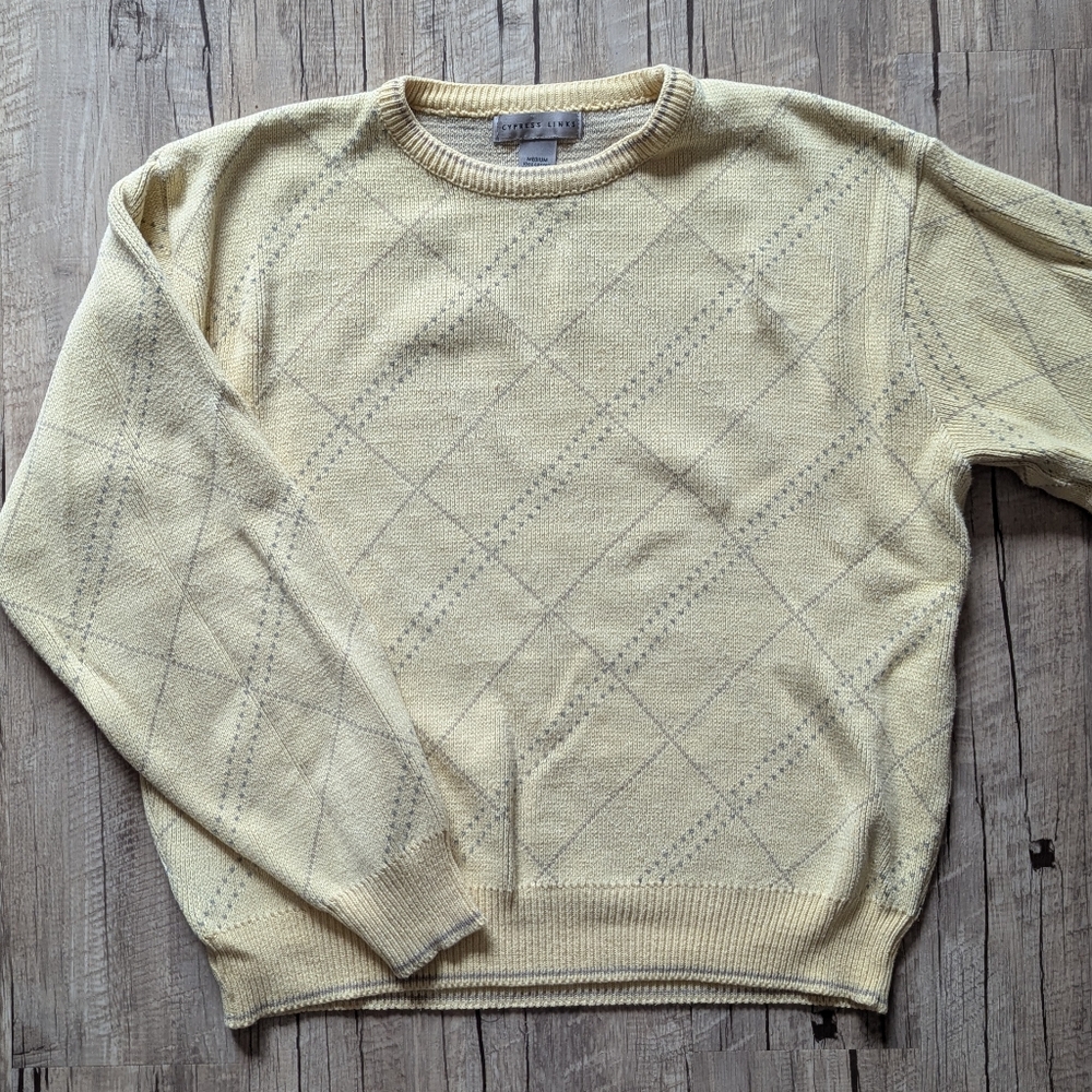 Men's Yellow Sweater